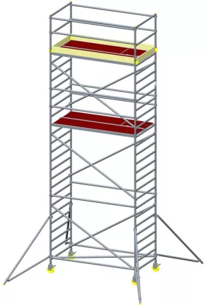Item - Hliníková věž o šířce 1,3 m, výšce podlahy 8,3 m