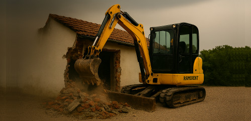 Co potřebujete k svépomocné demolici domu?
