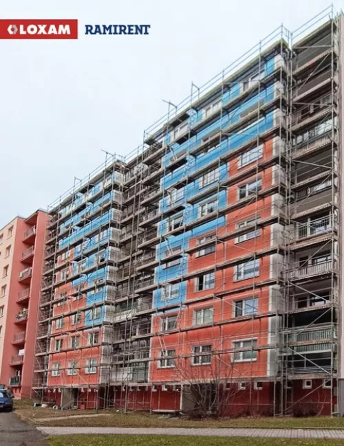 Project - Stavba lešení Tachovská 21, 23, Plzeň