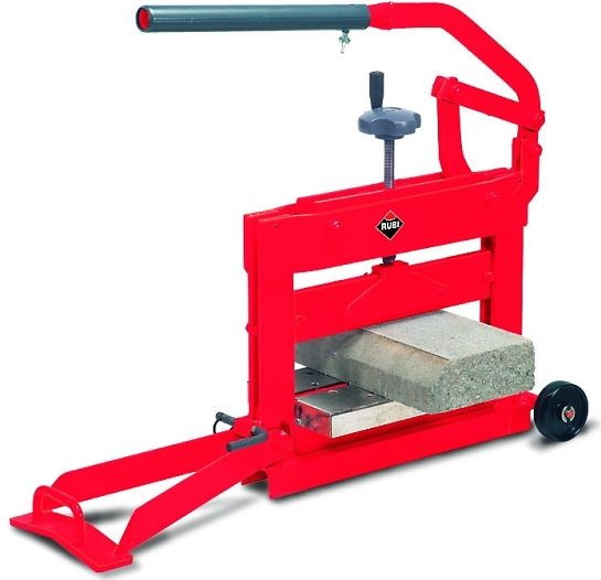 Interlocking paving stone breaker
