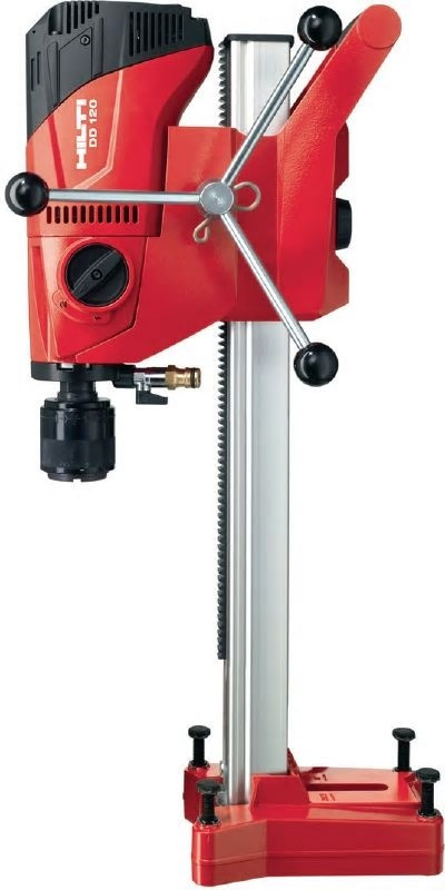 Stand including complete anchoring kit