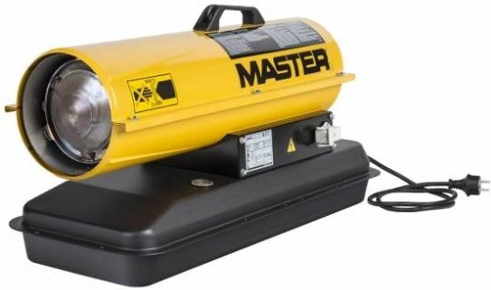 Diesel heater up to 29 kW with direct combustion