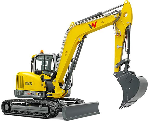 Mini excavator 7,6-10 t