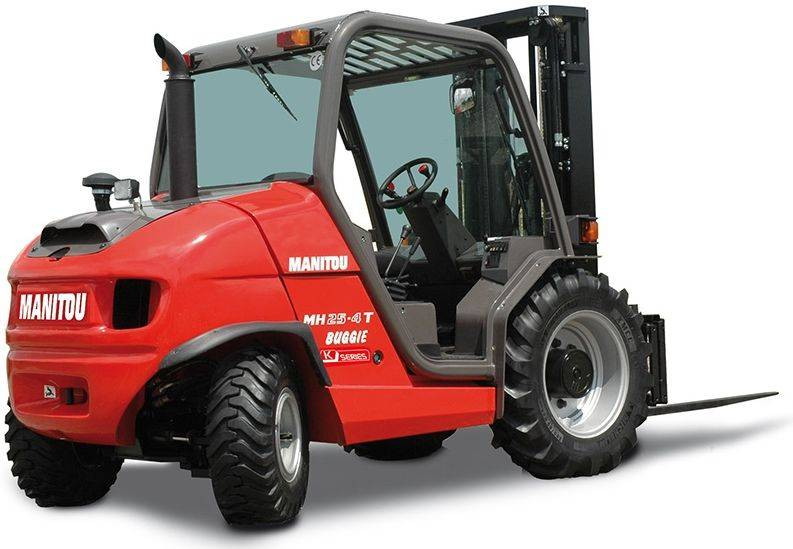 Off-road forklift - load capacity up to 2.5t
