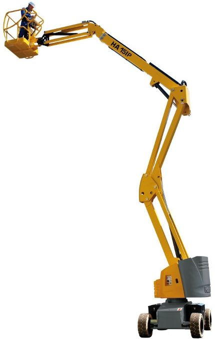 Articulated electric platform 15 m