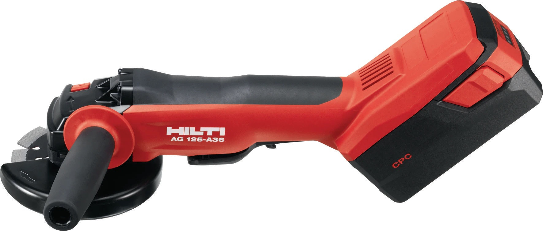 Accu angle grinder