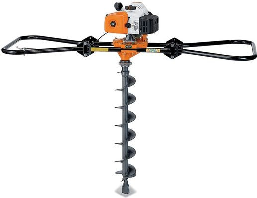 Two-man earth auger
